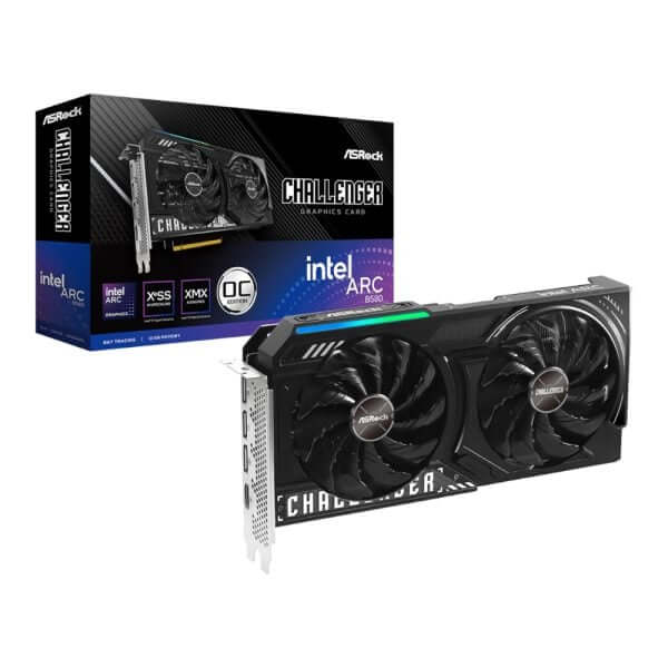 ASRock Intel Arc B580 Challenger OC 12GB GDDR6 192-BIT Graphics Card 1 ASRock Intel Arc B580 Challenger OC 12GB GDDR6 192-BIT Graphics Card