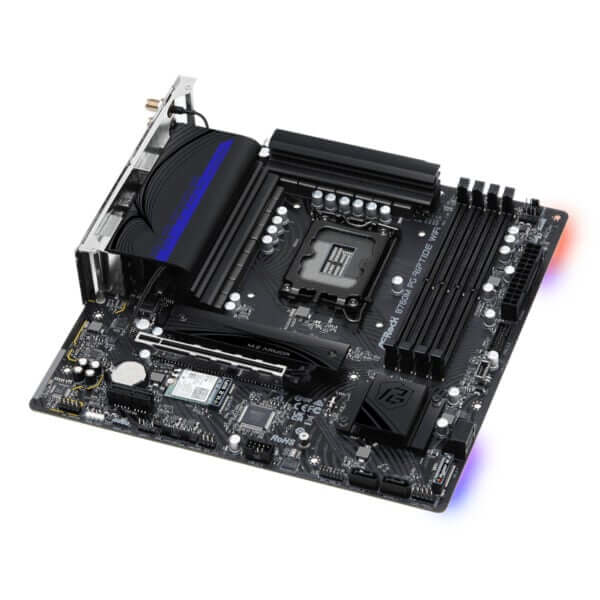 ASRock B760M PG Riptide Wi-Fi Intel LGA1700 Micro-ATX Motherboard 4 ASRock B760M PG Riptide Wi-Fi Intel LGA1700 Micro-ATX Motherboard - Image 4