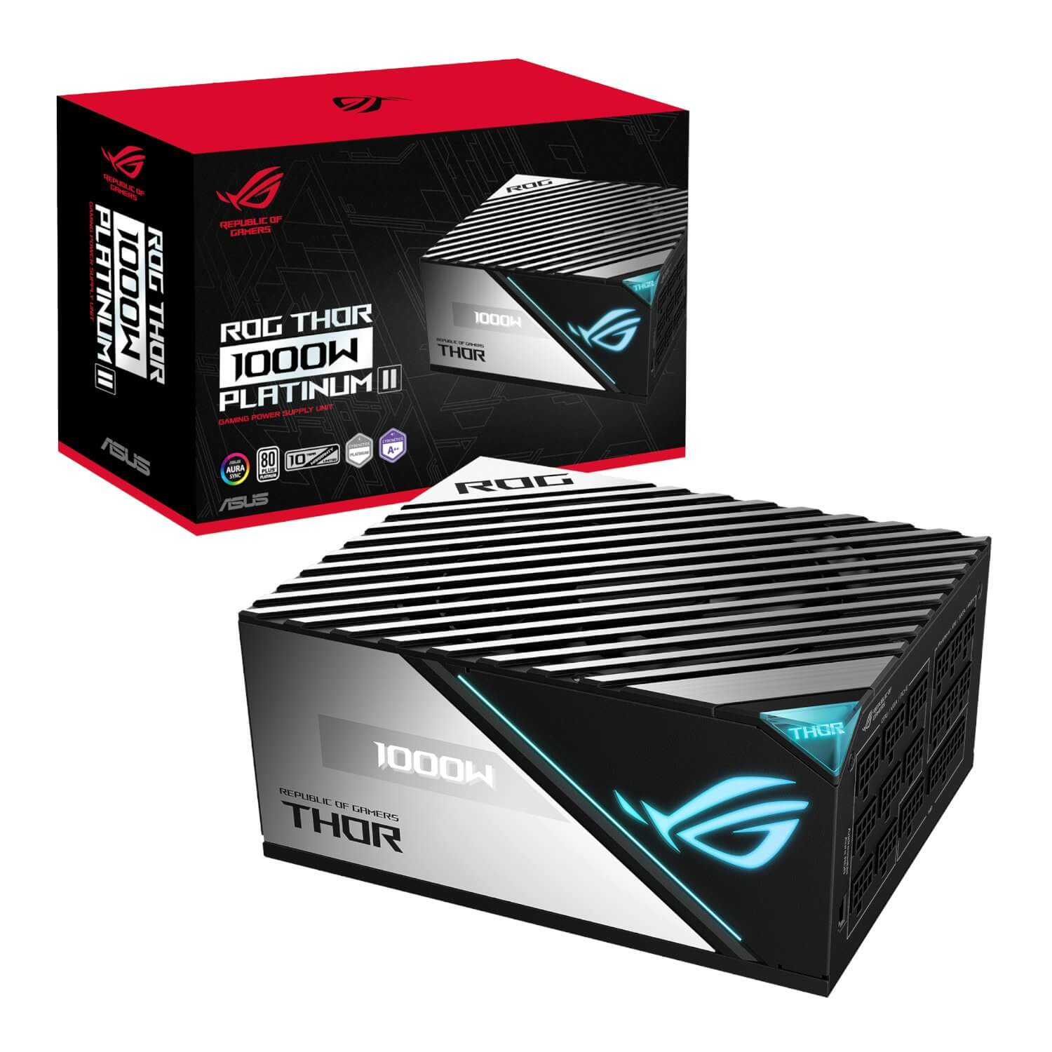 Asus ROG Thor Platinum II 1000W 80 Plus Fully Modular Power Supply 1 Asus ROG Thor Platinum II 1000W 80 Plus Fully Modular Power Supply