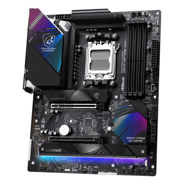 ASRock X870 Riptide AM5 Wi-Fi Phantom Gaming Motherboard 2 ASRock X870 Riptide AM5 Wi-Fi Phantom Gaming Motherboard - Image 2